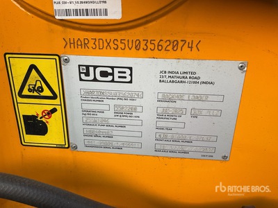 2025 JCB 3DX Backhoe Loader