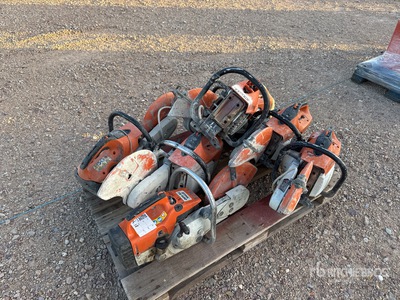Stihl Qte De Scies A Sol Qty Of Concrete Saw Divers