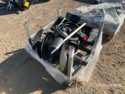 Quantity of (3) 2025 STARVOX VOX-ASA Skid Steer Auger (Unused)