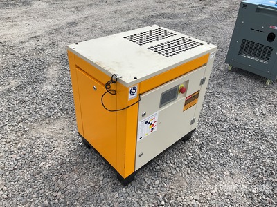 2025 SP-10A 40 cfm Skid-Mounted Compresor de Aire (Sin Usar) / Compresor de aire (Unused)