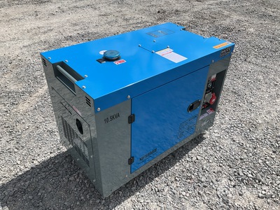 2025 HD10500SE 10.5 kVA Skid-Mounted Planta de Luz (Sin Usar) / Generador    (Unused)