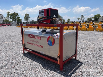 2025 Yuni D620DC 620 L Skid Mounted Steel Diesel Tanque para Combustible (Sin Usar) / Fuel Tank (Unused)