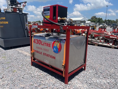 2025 Yuni D430DC 430 L Skid Mounted Steel Diesel Tanque para Combustible (Sin Usar) / Tanque de combustible (Unused)