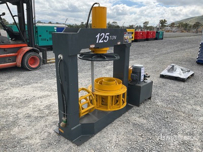 2025 SUN TPM125 Electric Prensa Hidraulica Portatil para Pernos (Sin Usar) / Portable Hydraulic Track Pin Press Machine ショッププレス (Unused)