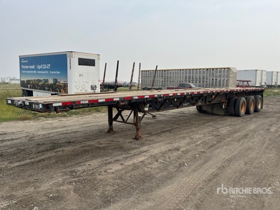 2006 Manac 53 ft Tri/A Flatbed Trailer