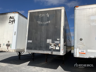 2005 Wabash 53 ft x 102 in T/A Caja Seca / Van Trailer