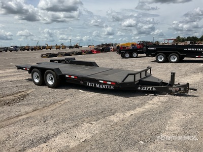 2026 Industrias America 227T 22 ft T/A Plataforma Basculante