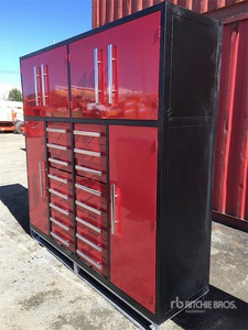 EXEQ 2200 mm 16-Drawer Armoire à outils (Unused)