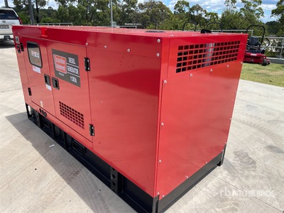 EXEQ 113-3 110 kVA Skid-Mounted Generator (Unused)