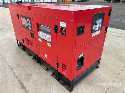 EXEQ 80-3 80 kVA Skid-Mounted Generator (Unused)