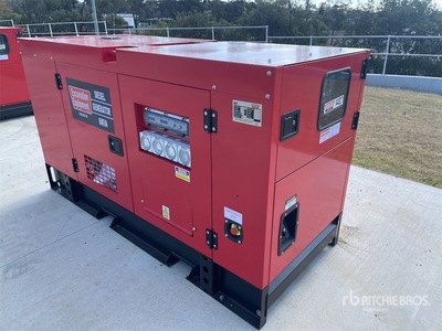 EXEQ 60-3 60 kVA Skid-Mounted Generator (Unused)