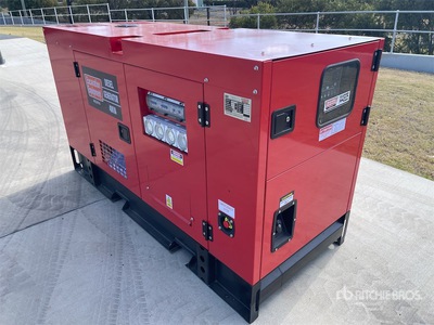 EXEQ 40-3 40 kVA Skid-Mounted Generator (Unused)
