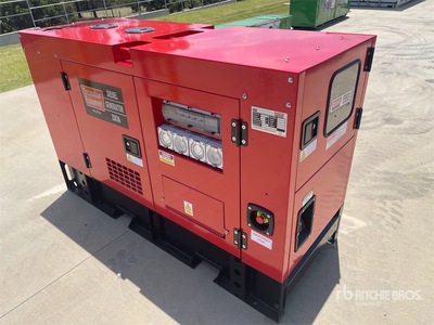 EXEQ 25-1 25 kVA Skid-Mounted Generator (Unused)