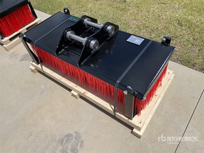 EXEQ 1200 mm Excavator Broom - Fits 3 Ton (Unused)