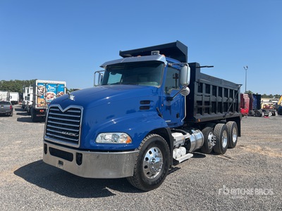 2012 Mack CXU613 8x4 Tri/A Dump Truck