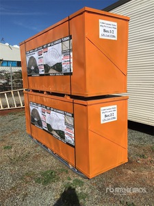 EXEQ 40 ft x 80 ft x 15 ft Container Shelter (Unused)