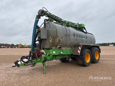1995 Joskin 1600TS Tonne A Lisier 2 Essieux Cubas de purín / Esparcidor de estiércol