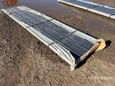 Quantity of (50) SKLP 12ft x 3ft Steel Siding (Unused)
