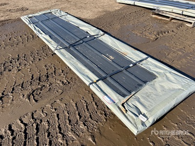 Quantity of (50) SKLP 12ft x 3ft Steel Siding (Unused)