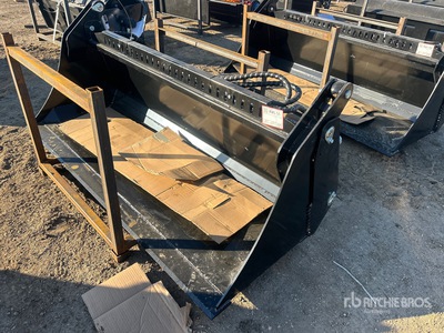 GIYI 72 in Multi-Purpose Skid Steer Bucket (Unused)