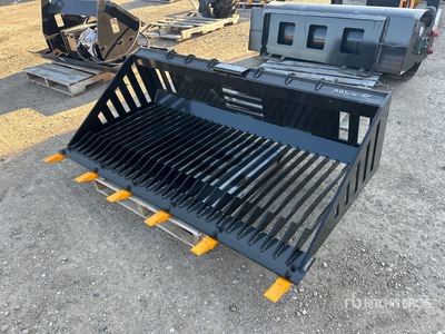 2025 GIYI GY-RB66 66 in Skeleton Skid Steer Bucket (Unused)