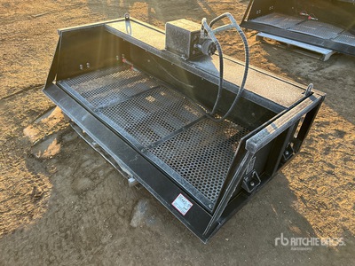 GIYI 58 in Vibratory Skid Steer Bucket (Unused)