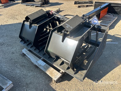 2025 GIYI GY-HWG72C 72 in Skeleton Skid Steer Grapple (Unused)