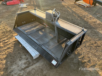 GIYI 58 in Vibratory Skid Steer Bucket (Unused)