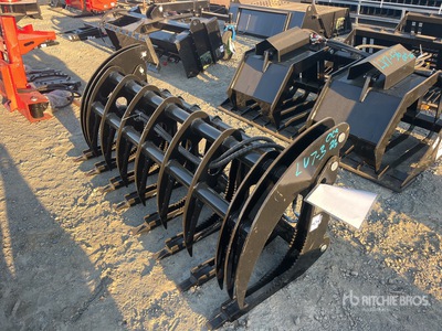 2025 GIYI GYCLG72C 72 in Skid Steer Grapple (Unused)