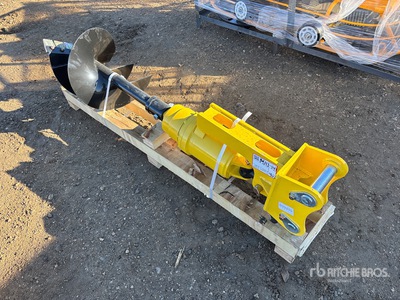 2025 GIYI 16 in Excavator Auger - Fits Cat 303 (Unused)