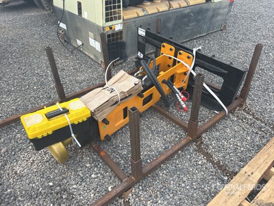 2025 GIYI GY-D680 Skid Steer Post Driver (Unused)