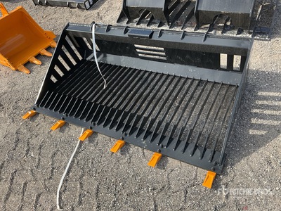 2025 GIYI RB66 66 in Rock Skid Steer Bucket (Unused)