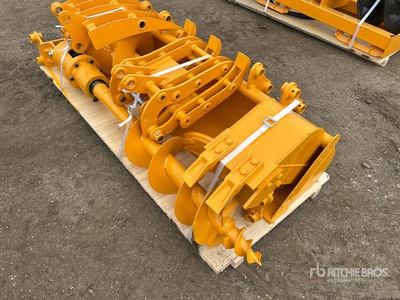 Quantity of (8) GIYI Mini Excavator Attachment - Fits Cat 301 (Unused)
