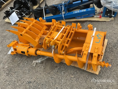 Quantity of (8) 2025 GIYI VCA-8 Mini Excavator Attachments - Fits Cat 301 (Unused)