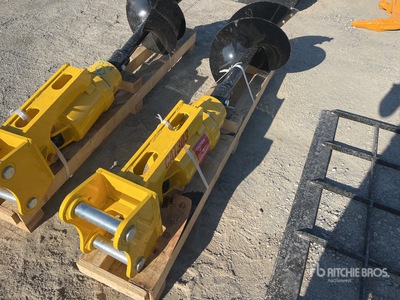 2025 GIYI 15 in Excavator Auger - Fits Cat 303 (Unused)
