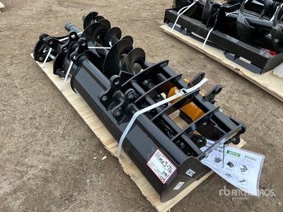 Quantity of (8) VICSEC Mini Excavator Attachements (Unused)