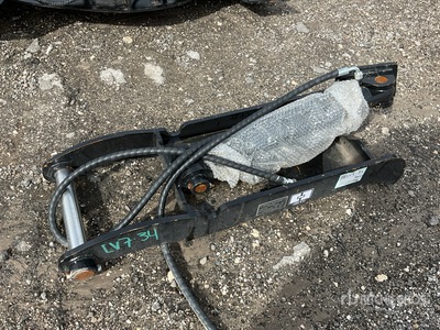 2025 GIYI GY-XJ7T 46 in Hydraulic Excavator Thumb - Fits Cat (Unused)