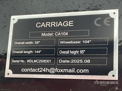 2025 SKLP SK-CA104 12 ft Horse Trailer (Unused)