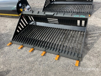 2025 GIYI GY-RB66 66 in Rock Skid Steer Bucket (Unused)