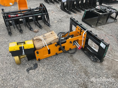 2025 GIYI GY-D680 Skid Steer Post Driver (Unused)
