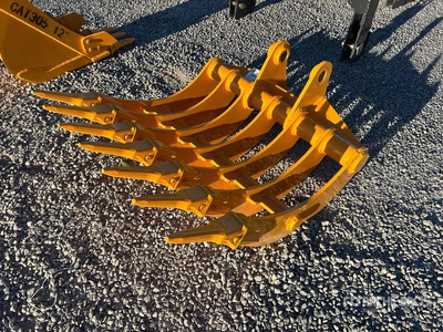 2025 GIYI 32 in Rastrello per escavatore - Fits Cat 305 (Unused)