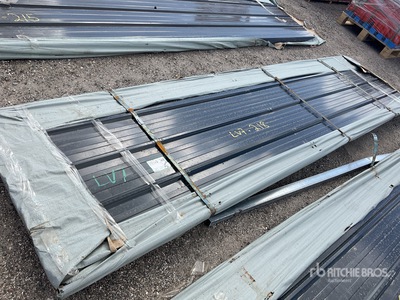 Quantity of (50) 2025 SKLP SKL50 12 ft Galvalume Siding Roofing Structural Steel (Unused)
