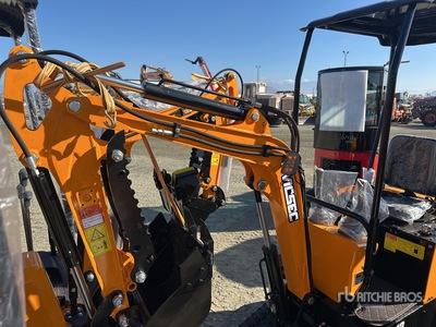 2025 VICSEC VC13J-Y Mini Excavator (Unused)