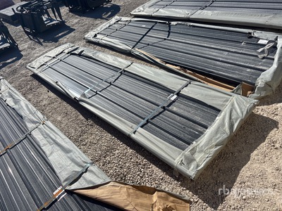 2025 SKLP SKL50 12 ft x 3 ft Galvanized Steel Sheets (Unused)