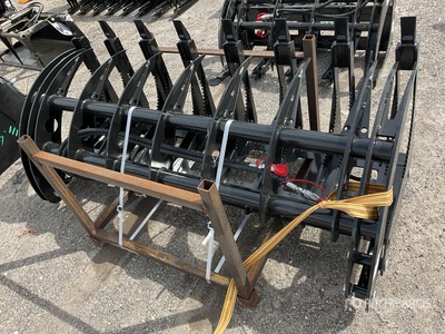 2025 GIYI GYCLG72C 72 in Log Skid Steer Grapple (Unused)