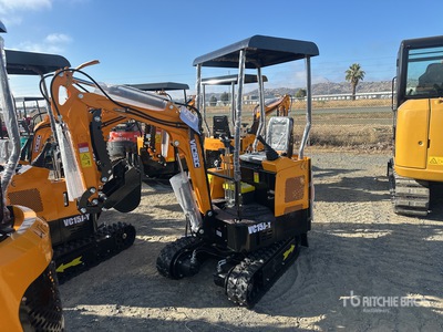 2025 VICSEC VC15J-Y Mini Excavator (Unused)