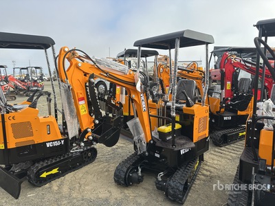 2025 VICSEC VC15J-Y Mini Excavator (Unused)