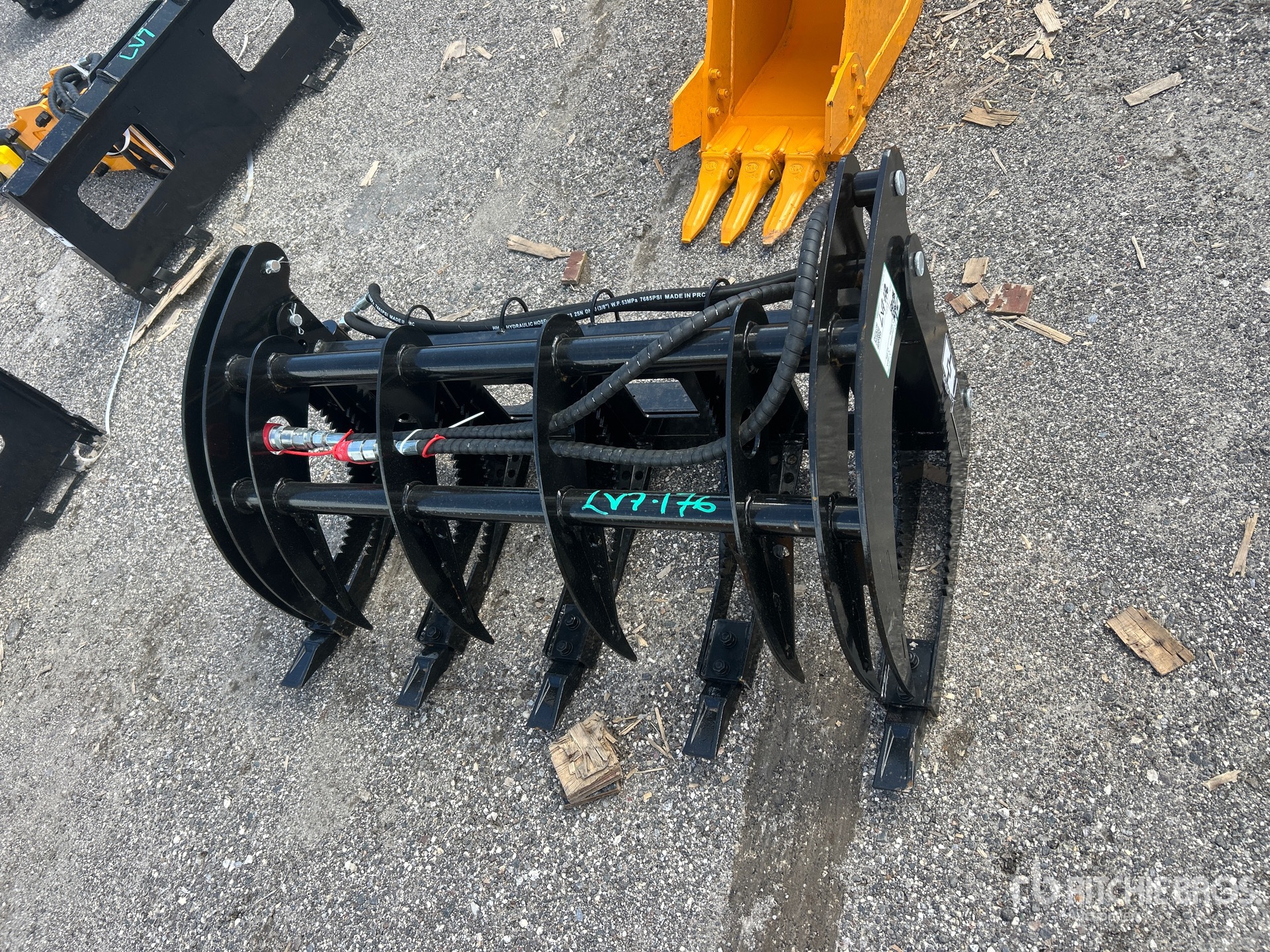 2025 GIYI GY-MCLG60 Skid Steer Grapple (Unused)