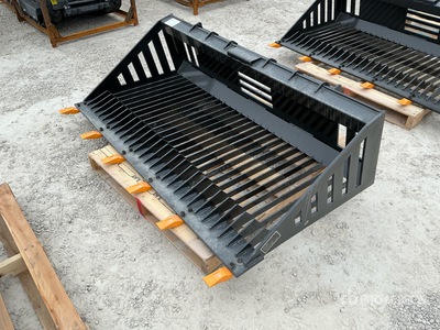 2025 GIYI GY-RB66 66 in Skeleton Skid Steer Bucket (Unused)