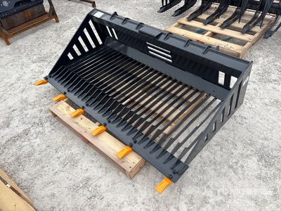 2025 GIYI GY-RB66 Skeleton Skid Steer Bucket (Unused)